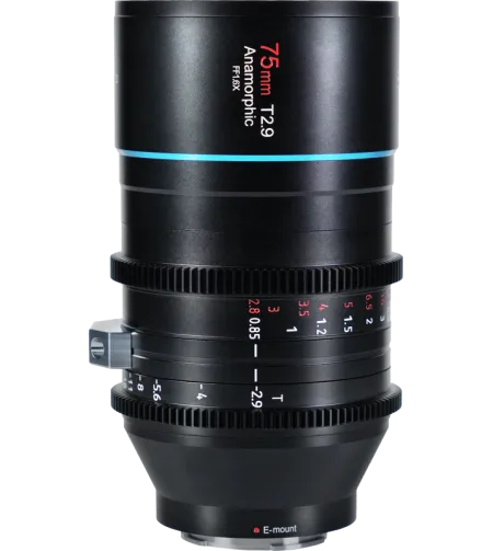 Sirui Anamorphic Lens 1,6x Full Frame 75mm T2.9 RF-Mount
