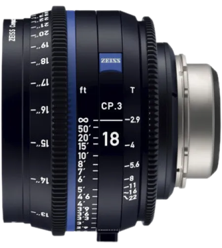 Zeiss Compact Prime CP.3 18mm T2.9 Sony E
