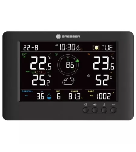 BRESSER 8-in-1 ClearViewTB Weather Station