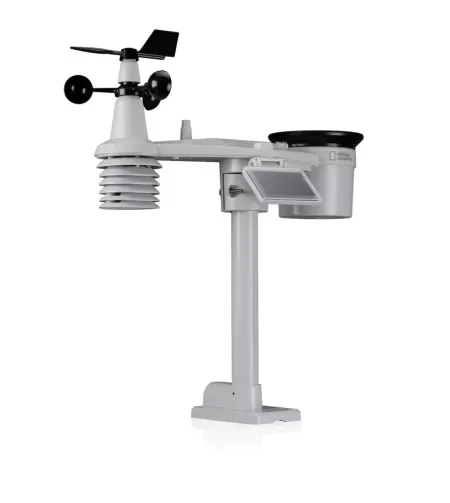 NATIONAL GEOGRAPHIC Viedā Tuya meteoroloģiskā stacija ar 7-in-1 sensoru