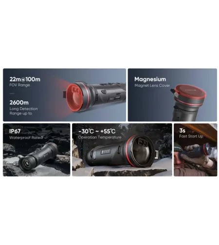 Тепловизионный монокуляр HIKMICRO FALCON FQ50L 2.0