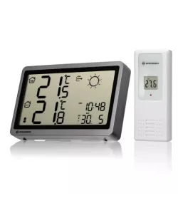 BRESSER Home Weather Station MeteoTemp HZ anthracite