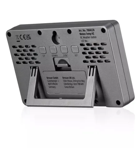 BRESSER namų meteorologinė stotelė MeteoTemp HZ antracito spalvos