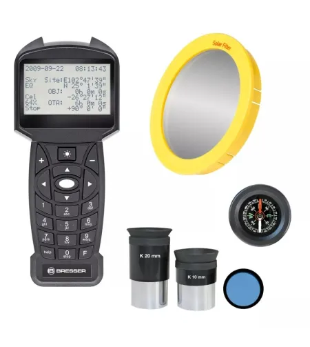 Стартовый комплект телескопа BRESSER Automatik 80/400 Goto