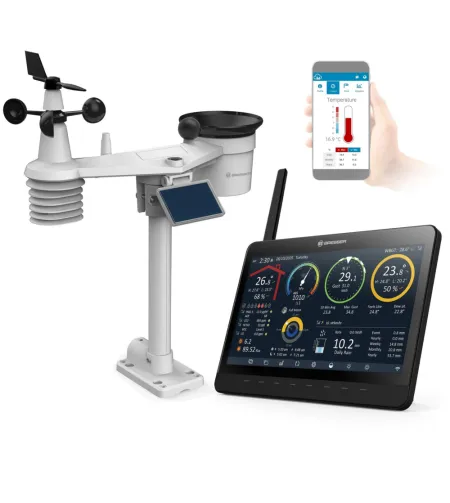 BRESSER MeteoChamp 9-ühes WiFi-ilmajaam digitaalse pildiraamiga