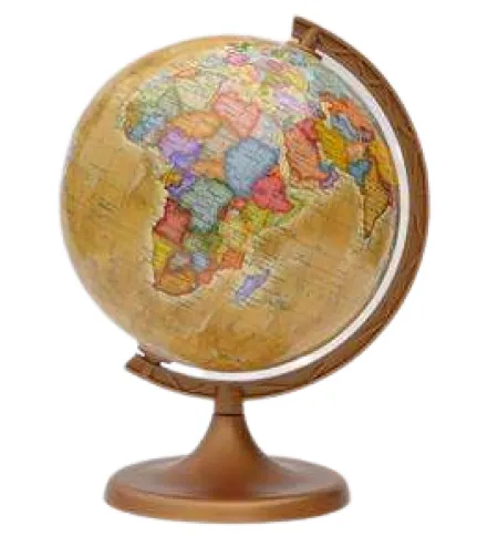Глобус 16 cм РЕТРО Политический (RU)