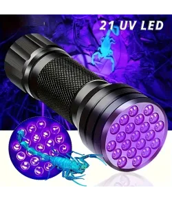 21 LED UV lukturītis