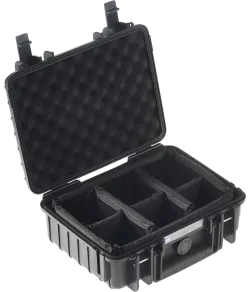 BW Outdoor Cases Type 1000 BLK RPD (divider system)