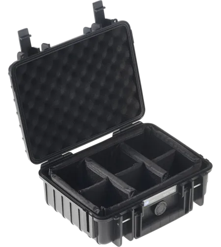 BW Outdoor Cases Type 1000 BLK RPD (divider system)