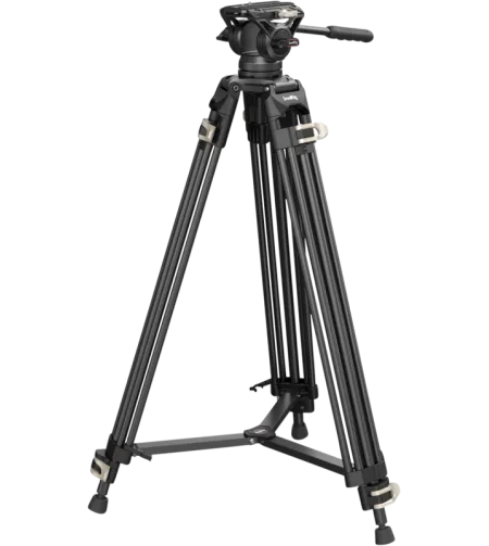 SmallRig 3751 Video Tripod Heavy-Duty with Fluid Head AD-01