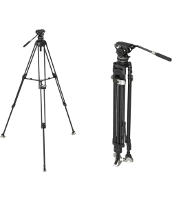 SmallRig 3989 Heavy-Duty Carbon Fiber Video Tripod Kit FreeBlazer
