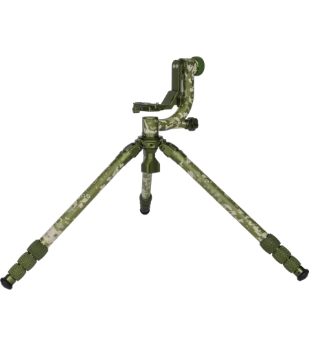 Sirui Carbon Tripod + Gimbal Head kit CT-3204 +CH20 Camoflage