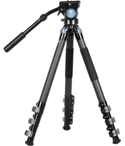 Sirui Carbon Fiber Tripod Kit with VideoHead L-324F + VH-10