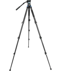 Sirui Carbon Fiber Tripod Kit with VideoHead L-324F + VH-10