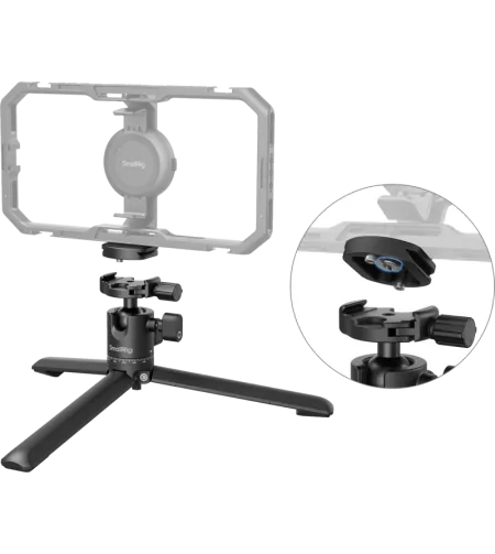 SmallRig 4630 Metal Tabletop Tripod with Arca-Swiss Quick Release Plate and Panoramic Ball