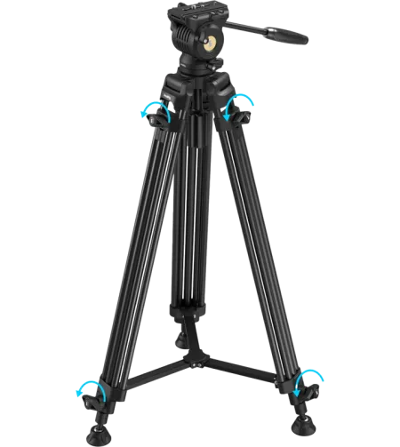 SmallRig 5440 AD14 Heavy-Duty Aluminum Alloy Tripod