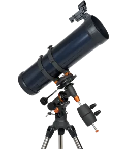 Celestron Astromaster Reflector 130EQ with phoneadapter and T2-Barlow