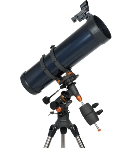 Celestron Astromaster Reflector 130EQ with phoneadapter and T2-Barlow