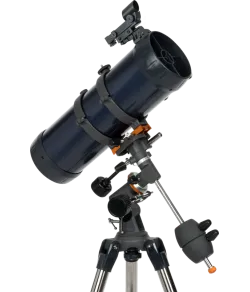 Celestron Astromaster 114EQ-MD with Phoneadapter and Moonfilter