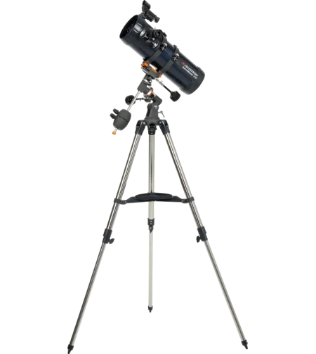 Celestron Astromaster 114EQ-MD with Phoneadapter and Moonfilter