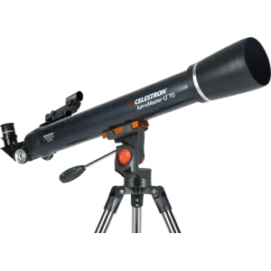 Телескоп Celestron Astromaster LT 70AZ с адаптером для телефона и лунным фильтром.