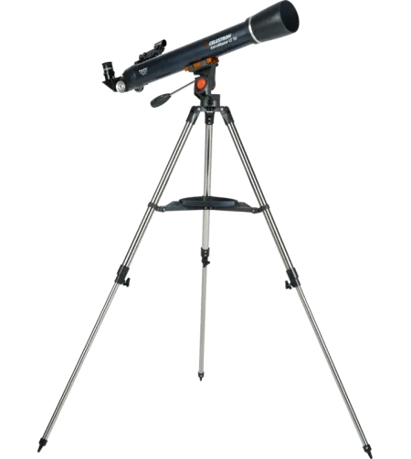 Телескоп Celestron Astromaster LT 70AZ с адаптером для телефона и лунным фильтром.