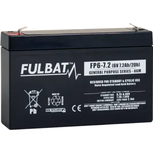 FULBAT AGM- FP 6V-7.2Ah Battery