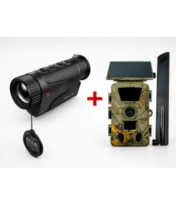 Nocpix Thermal imaging camera Lumi L19 + Levenhuk Trap LTE30 Trail Camera