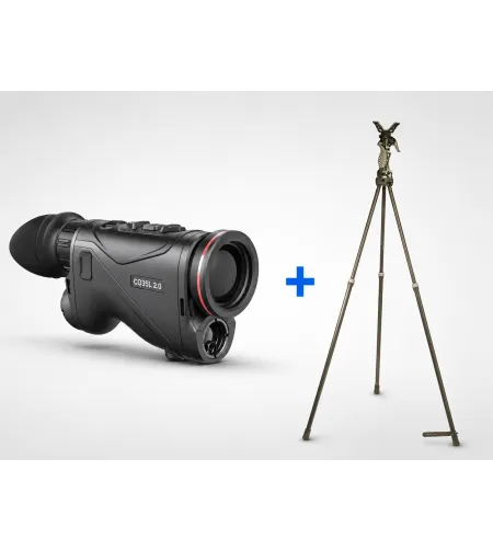Thermal camera HIKMICRO CONDOR CQ35L 2.0 with rangefinder + Primos Trigger Stick Gen III