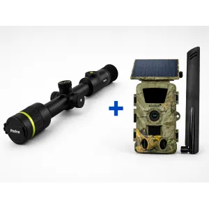 PIXFRA Pegasus P435 Pro 384x288, 35MM, 1x-8x, 50HZ,WI-FI thermal riflescope+Levenhuk LTE30