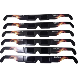 Solar Eclipse glasses, Focus Sports Optics